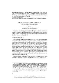 Nuevos documentos militares de la Hispania romana