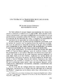 Una teoría de la traducción en el siglo XVIII: Covarrubias