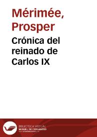 Crónica del reinado de Carlos IX