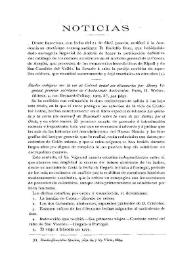 Noticias. Boletín de la Real Academia de la Historia, tomo 46 (mayo 1905). Cuaderno V