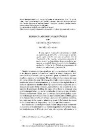 Mineros antiguos españoles