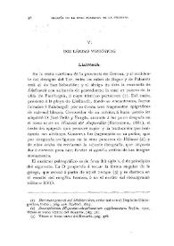 Dos lápidas visigóticas [Llafranch y Valencia]