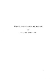 Apuntes para explicar un retrato