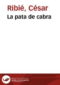 La pata de cabra