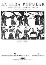 La lira popular : poesía popular impresa del siglo X I X