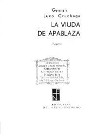 La viuda de Apablaza