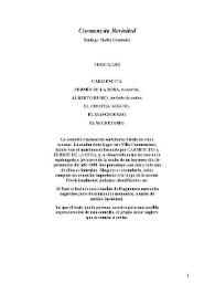 Carmencita revisited