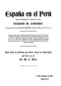 España en el Perú