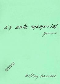 En este memorial : poemas