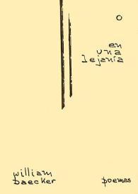 En una lejanía : poemas