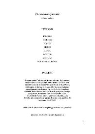 El cero transparente