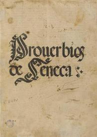 Prouerbios de Seneca