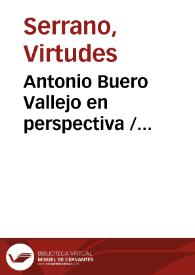 Antonio Buero Vallejo en perspectiva