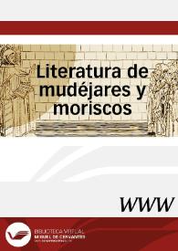 Literatura de mudéjares y moriscos