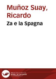 Za e la Spagna