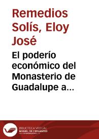 El poderío económico del Monasterio de Guadalupe a finales del siglo XIV. Estudio léxico de un inventario de concesiones reales