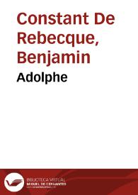Adolphe