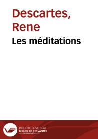 Les méditations