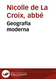 Geografía moderna. Tomo IV