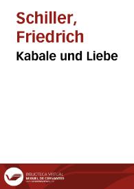 Kabale und Liebe