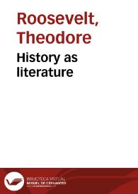 History as literature