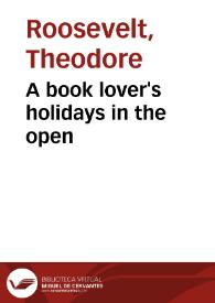 A book lover's holidays in the open
