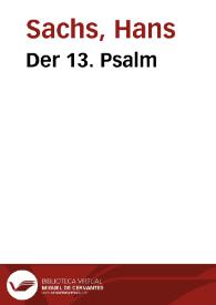 Der 13. Psalm