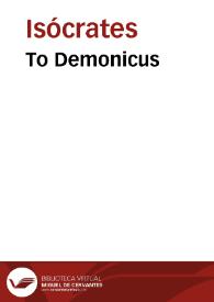 To Demonicus