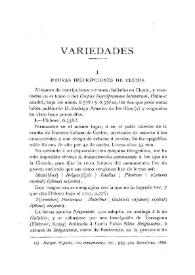 Nuevas inscripciones de Clunia
