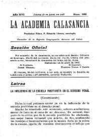 En favor de los sordomudos (Continuación)