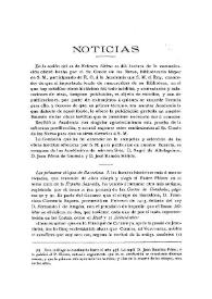 Noticias. Boletín de la Real Academia de la Historia, tomo 50 (marzo 1907). Cuaderno III