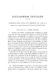Documentos oficiales. Boletín de la Real Academia de la Historia. Tomo 51. Agosto y septiembre (1907). Cuadernos II-III