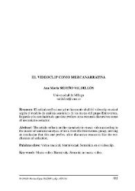El videoclip como mercanarrativa