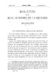 Dos inscripciones romanas de Ampurias