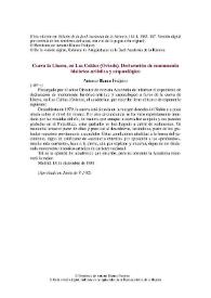 Cueva la Lluera, en Las Caldas (Oviedo). Declaración de monumento histórico-artístico y arqueológico