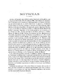 Noticias. Boletín de la Real Academia de la Historia, tomo 54 (febrero 1909). Cuaderno II