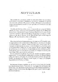 Noticias. Boletín de la Real Academia de la Historia, Vol. 55. Cuadernos I - III