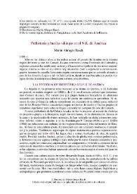 Prehistoria y huellas vikingas en el N.E. de América