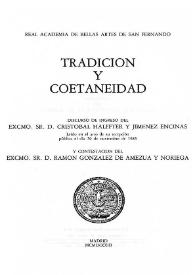 Tradición y coetaneidad