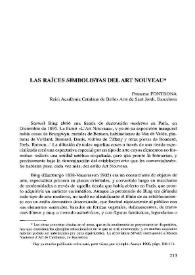 Las raíces simbolistas del Art Nouveau