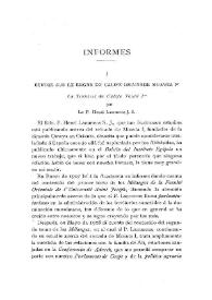 Études sur le Regne du Calife Omaiyade Moawia Ier. La Jeunesse du Calife Yazid Ier., par L.P. Henri Lammens J.S.