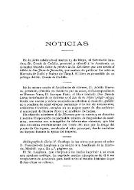 Boletín de la Real Academia de la Historia, tomo 58 (enero 1911) Cuaderno VI. Noticias