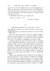 Hagiología española. San Froilán de Lugo