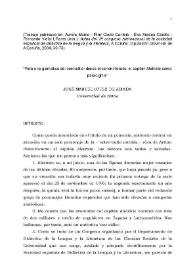 Para una gramática del best-séller desde el canon literario: el capitán Alatriste como paradigma