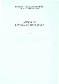 Estudios y ensayos de investigación y crítica : de la leyenda de Rosamunda a Jovellanos