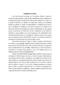 Presentación [Discusiones, núm. 3 (2003)]