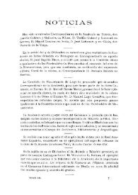 Noticias. Boletín de la Real Academia de la Historia, tomo 60 (enero 1912). Cuaderno I