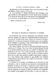 Un viaje al Transvaal durante la guerra