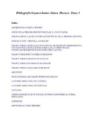 Bibliografía hispano-latina clásica. Horacio. Tomo 3