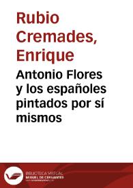 Antonio Flores y los españoles pintados por sí mismos